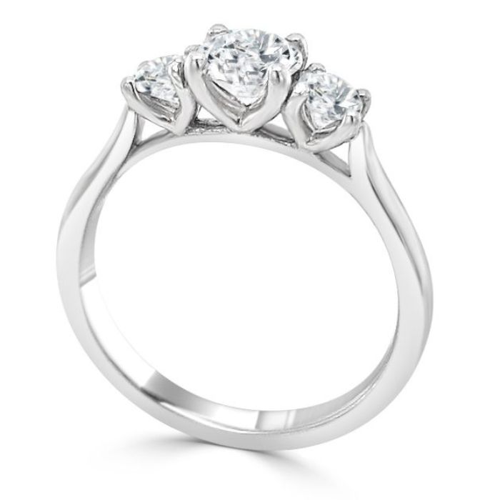 Trilogy engagement Rings