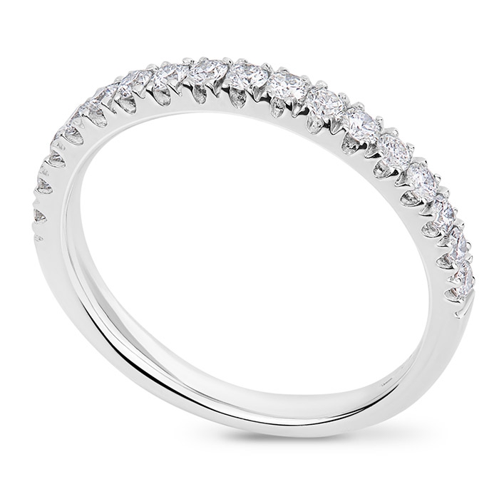 Angele 2.5mm microset Diamond Wedding band