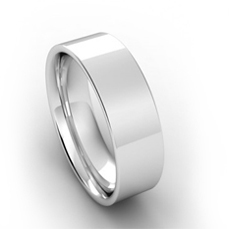 flat-court wedding band