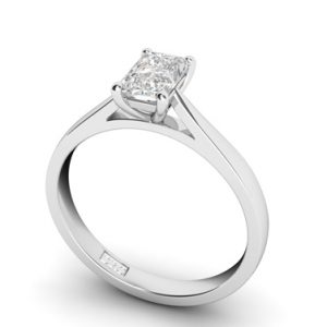 madison radiant cut diamond solitaire engagement ring