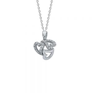 Triple heart wrap Pendant