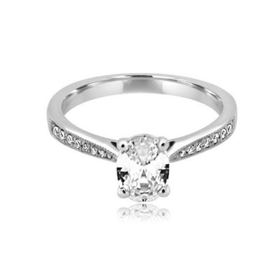 Oval Engagement Rings Hatton Garden Oval Engagement Rings London