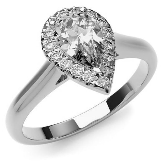 diamond-pear-halo-set-eng-ring in platinum