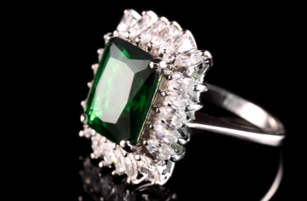 Hatton Garden Emerald Engagement Ring