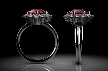 Ruby Engagement Ring UK