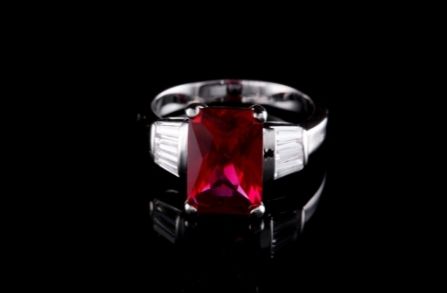 Ruby Engagement Rings hatton garden