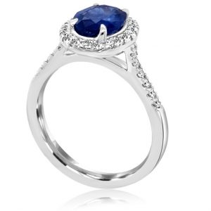 Image of 1.90ct Sapphire Engagement Ring