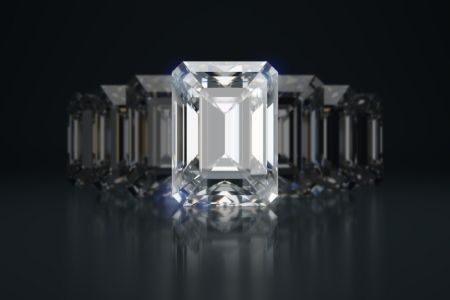 Picture of Emerald Cut diamonds