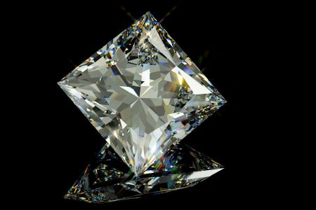 Princess cut diamond by the diamond ring company