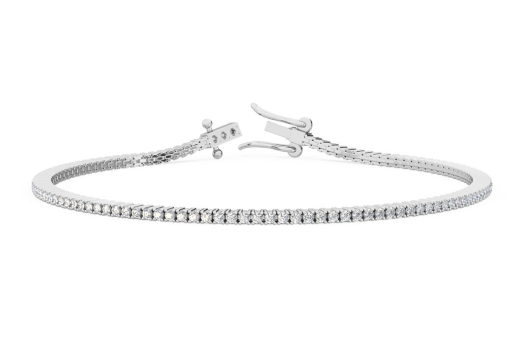 Tennis Bracelet 1ct Platinum - Hatton Garden Jeweller