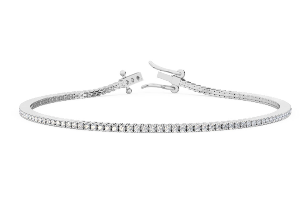 Tennis Bracelet 1ct Platinum – Hatton Garden Jeweller