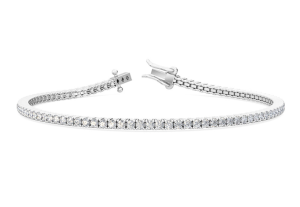 Tennis Bracelet 2ct Platinum - Hatton Garden Jeweller