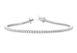 Tennis Bracelet 2ct Platinum – Hatton Garden Jeweller