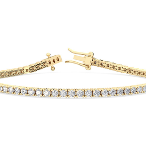 Tennis Bracelet 3ct 18k Yellow Gold – Hatton Garden Jeweller