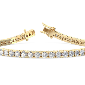 Tennis Bracelet 6ct 18k Yellow Gold – Hatton Garden Jeweller