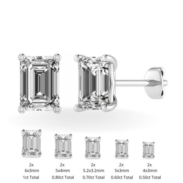 Lab grown Diamond Earrings Cheap Lab Grown Diamond Studs