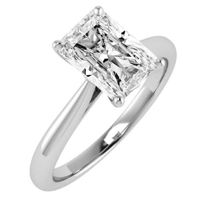 Adeline Radiant Cut Diamond Engagement Ring