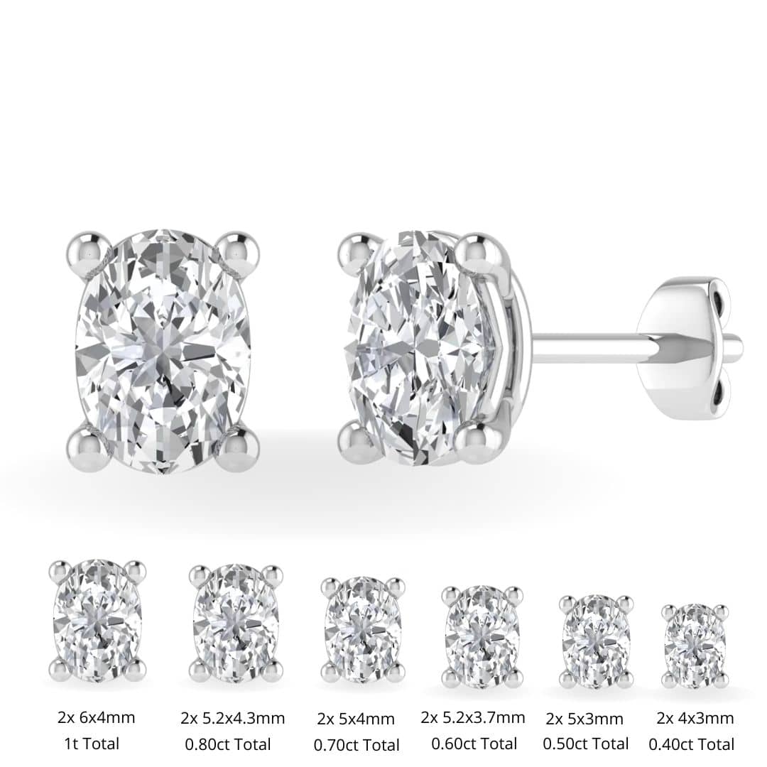 HER145 Designer Double Halo Diamond Earrings | Shining Diamonds®