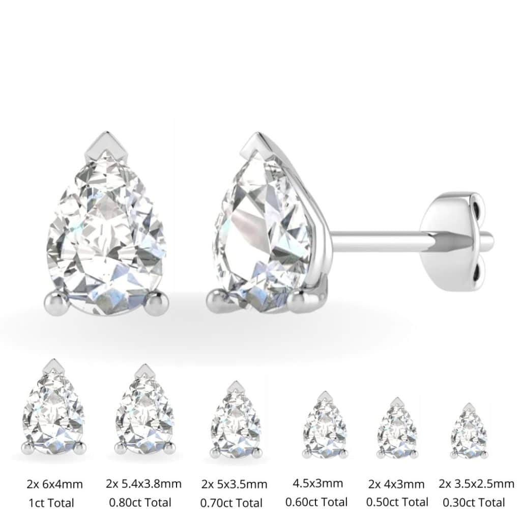 Lab grown Diamond Earrings Cheap Lab Grown Diamond Studs